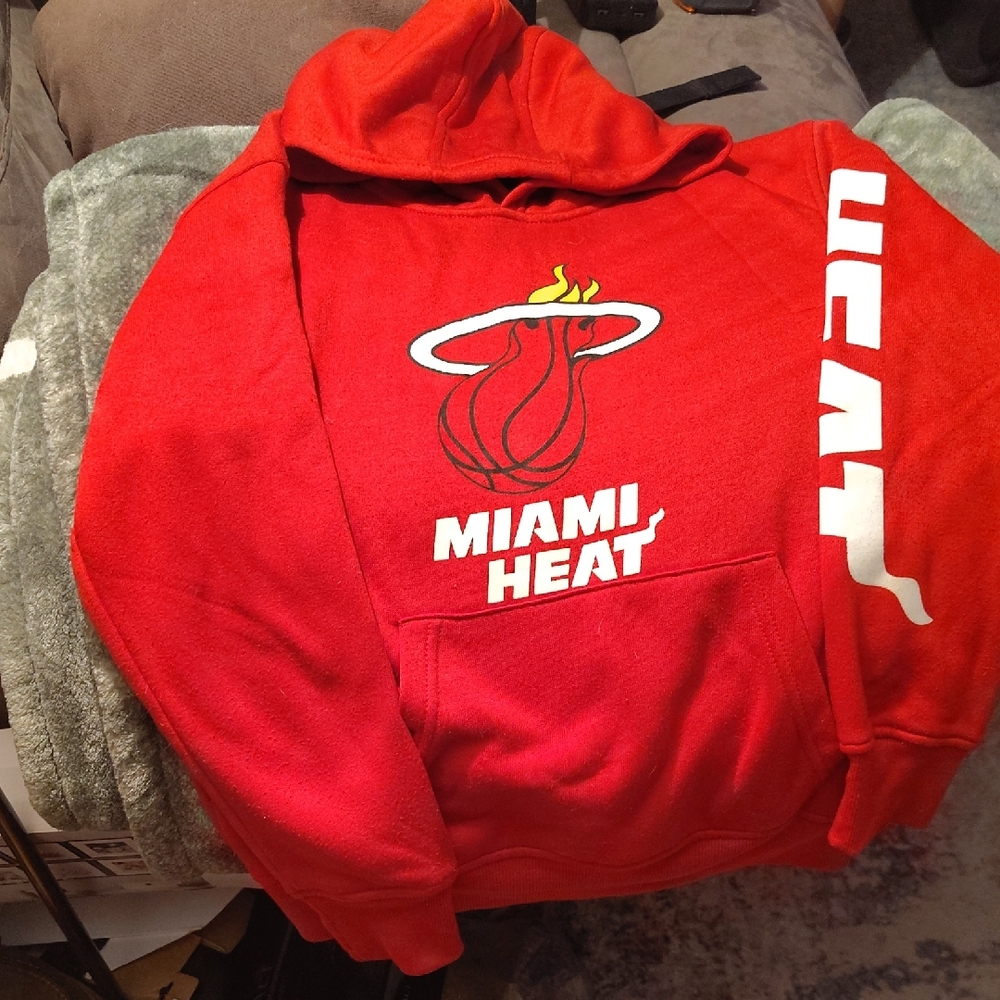 NBA Miami Heat Red Hoodie